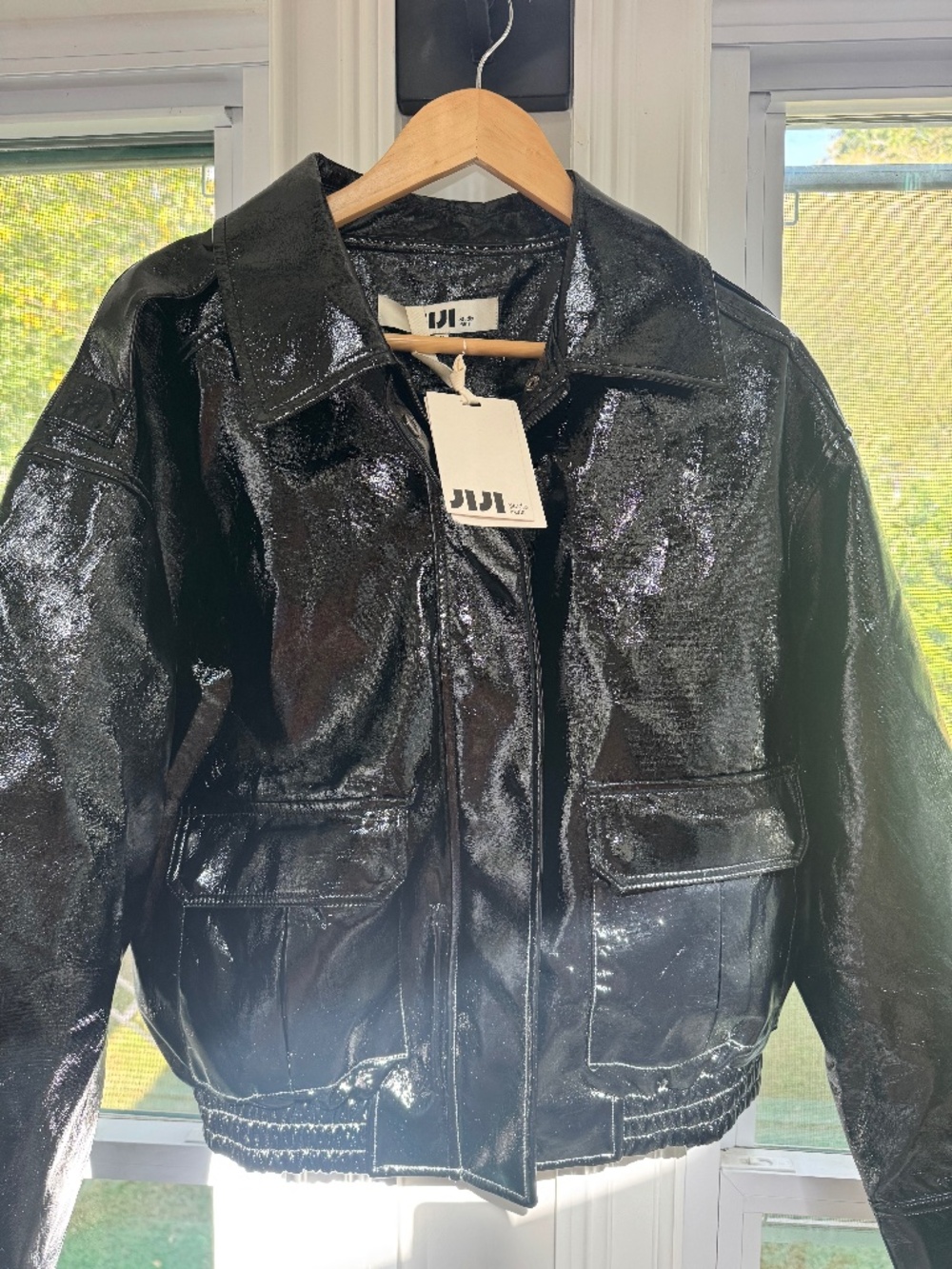 Jiji leather jacket